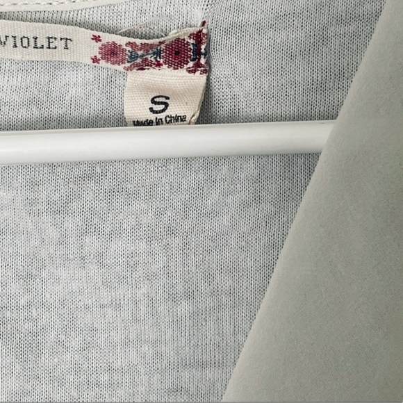 Chelsea & Violet Boho White and Ivory Floral Embroidered Slip On Dress Small - Picture 9 of 10